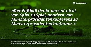 Maybe you would like to learn more about one of these? Gunter Klein Im Sport1 Doppelpass Zum Warten Auf Die Wieder