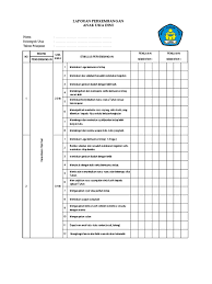 Contoh raport paud aka laporan semester. Raport Paud