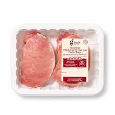 Follow my blog with bloglovin. Boneless Thick Cut Center Cut Pork Chops 15oz Good Gather Target