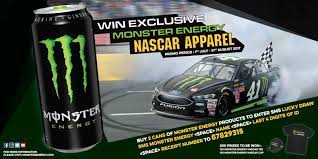 :) have an awesome labour day long congrats to austin cindric who wins his first truck series race at ctmp!! Win Exclusive Monster Energy Nascar Apparels