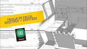 Chiffrer des travaux de rénovation. Estimation Travaux Renovation Feuille De Calcul Youtube