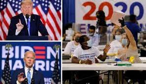 Op dinsdag 3 november 2020 is het election day, de hoogdag van de amerikaanse democratie. Uitslagen Verkiezingen Amerika De Stand Van Zaken In De Vij Het Nieuwsblad Mobile