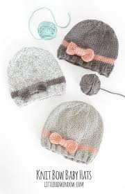 From free baby cardigan patterns to more free modern baby knitting patterns. Bow Baby Hat Knitting Pattern Little Red Window