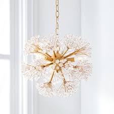 Pendant light shades by yorke design. Monique Lhuillier Crystal Flowers Chandelier Pottery Barn Teen
