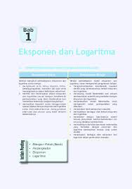 Ini menjadi penting untuk diperhatikan karena tidak semua persamaan logaritma dapat dicari penyelesaiannya tanpa melibatkan program komputasi. Pdf Eksponen Dan Logaritma Indah Grace Academia Edu