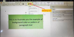 To select an object in the background, hold down the. Solved A Background Color Or Pattern For The Paragraph Text Is Called Course Hero
