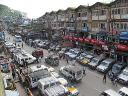 Taxi ache for tourists headed to Darjeeling