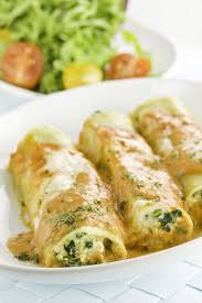 Cannelloni Courgettes Et Chevre Recette Recette De Cannelloni Recettes De Cuisine Recette Vegetarienne