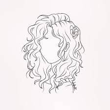 Curly Hair En Busca Del Diseno Perfecto 1 3 Art Tattoo Tattooideas Curlyhair Wip Minimalis Ideias Criativas De Pintura Mini Desenhos Desenhos