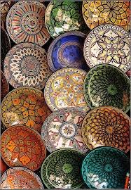 Moroccan Crockery Pottery Art Moroccan Decor