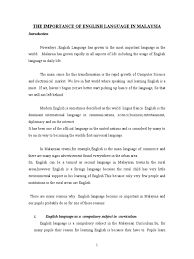 The extension of malay to the wide region of peninsular and insular southeast asia is associated to the. 277the Importance Of English Language In Malaysia21 English Language Malaysia