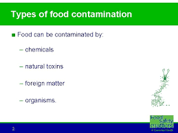 There is some dispute regarding how many different types of food contamination there are, with some saying there are three and others declaring four. Food Safety Matters I Presentation Outline Food Poisoning