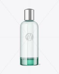 Blue Glass Bottle Mockup In Bottle Mockups On Yellow Images Object Mockups