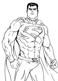 Superheroes and comic characters have been popular as coloring page subjects since the very beginning. Coloring Pages Printable Superman Coloring Page