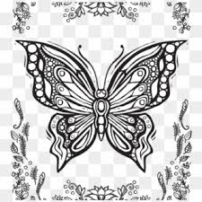 Stunning butterflying pages for adults uncategorized free printable kids to print and. Amazing Awesome Butterfly Coloring Pages For Adults Clipart 2893619 Pikpng