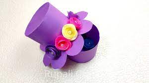 Pin By Rupali Craft On Diy Paper Hat Gift Box In 2021 Diy Paper Hat Easy Paper Crafts Diy Gift Box