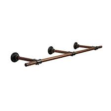 Oropy Portant Vetement En Hetre Massif 110 Cm Barre De Penderie Avec Tuyau En Metal Supporte Jusqu A 50 Kg En 2020 Barre De Penderie Penderie Murale Tringle Vetement