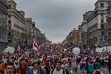 Proporțiile protestului au fost asunse. 2020 2021 Belarusian Protests Wikipedia