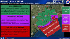 Tropical Storm Beta Updates City Of Houston Emergency Operations Center