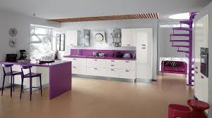 Purple kitchen decor with purple backsplash lighting Kitchen Color Combinations We Love Simple Kitchen Design Contemporary Kitchen Design Purple Kitchen Decor