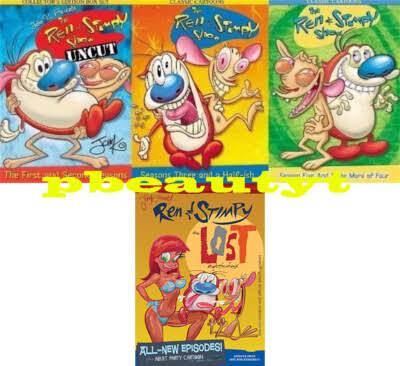 Ren Stimpy Show The Complete Series DVD UNCUT Seasons 1-5+Lost Episodes NEW  32429303097| eBay