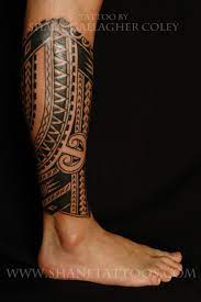 Shane Tattoos Polynesian Calf Tattoo Calf Tattoo Samoan Tattoo Shane Tattoo