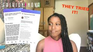 Heres Why I Ll Never Shop At Fashion Nova Again They Tried To Scam Me Smh Youtube