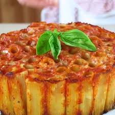 Torta Di Pasta Al Forno Ingredienti Per 4 Porzion Ricette Cibo Squisito Cibo