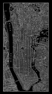 Black And White New York City Posters 1938 New York City Manhattan Street Map Vintage By Themapshop Nyc Map New York City Map Street Map