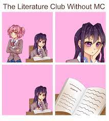 From the story doki doki literature club memes by shittyestonian with 2,947 reads. The H In Doki Doki Literature Club Meme Stands For Happiness Ddlc