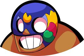 His super is a leaping elbow drop that deals damage to all caught underneath! el primo fires off a furious flurry of four fiery fists. Brawler El Primo Todobrawl