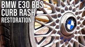 Bmw e30 bbs wheel caps. Heavily Curbed Bmw E30 Bbs Wheels Full Restoration Bmw E30 325i Sport Restoration S2 E5 Youtube