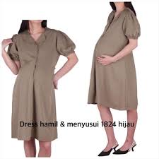 Baju hamil terdiri dari dress hamil terusan hamil dan atasan hamil. Jual Dress Hamil Menyusui 1824 Baju Hamil Terbaru Juni 2021 Blibli