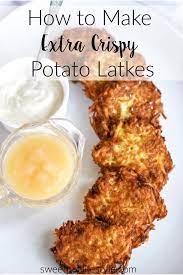 Easy Potato Latkes Recipe Potato Latkes Potato Dishes Recipes