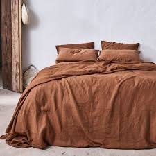 We Ve Collaborated With Christina Symes And Jessica Stewart Of We Are Triibe To Create An Exclusive Moss Linen Colour Federbetten Luxusbettwasche Coole Betten