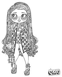 Lol coloring ausmalbilder dolls dibujos surprise wonder swag colorear. Lol Omg Dolls Coloring Page Novocom Top