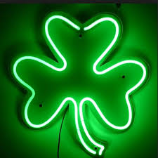 The Carbon Copy La On Instagram Get Lucky Daftpunk Pharrelwilliams Green Light Shamrock Four Leaf Clover Happy Stpattys Bildeideer Neon Lights