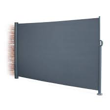 Paravent Retractable Putti Gris 300x160cm Brise Vue Enroulable 3m Mat Aluminiu Brise Vue Paravent Paravent Jardin