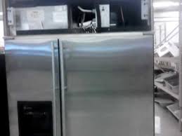 To do that, first turn off the water supply valve. Ge Monogram 42 Built In Side By Side Refrigerator Youtube