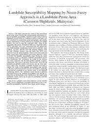 It is approximately 85km from ipoh or about 200km from kuala lumpur. Pdf Landslide Susceptibility Mapping By Neuro Fuzzy Approach In A Landslide Prone Area Cameron Highlands Malaysia