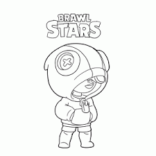 Brawl stars is een gekke multiplayer vechtgame door de makers van clash of clans, clash royale en boom beach. Brawl Stars Kleurplaat Printen Leuk Voor Kids