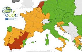 Het coronavirus in het kort. Nieuwe Corona Kaart Europees Centrum Voor Ziektepreventie Wat Doen Nederland En Belgie Met Hun Reisadviezen
