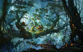 3001796 4000x2500 Fantasy Forest Magical Tree Village Waterfall Mocah Org Discuss the lore of these beasts and get help from your fellow nurturers! mocah wallpapers