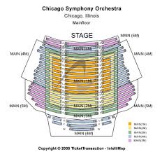 Chicago Symphony Center Tickets And Chicago Symphony Center
