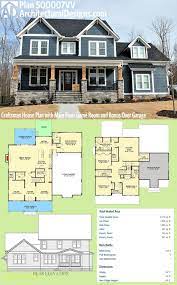 Craftsman house plan with main floor game room and bonus over garage. Craftsman Style House Plans Under 2000 Square Feet Modern Style House Design Ideas House Craf Dream House Plans Craftsman House Plan Craftsman House Plans