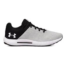 Black And White Under Armour Shoes Women S Women S Ua Micro G Pursuit Running Shoes Tennis Shoe Outfits Summer Under Armour Shoes Running Shoes