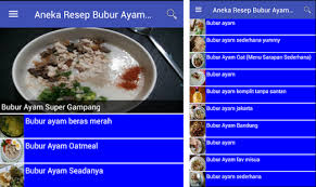 Hampir setiap daerah di indonesia memiliki resep bubur ayam tersendiri dengan cita rasa yang khas. Aneka Resep Bubur Ayam Spesial Apk Download For Android Latest Version 3 0 Com Mukhajadmedia Lenovo Resepbuburayamspesial