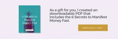 To manifest love isn't a complex thing to do. 6 Secrets To Manifest Money Fast Sarah Prout