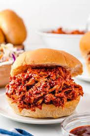 You can shred the chicken with a knife or with a food processor fitted with a slicing disk. Easy Bbq Oven Pulled Chicken Shredded Chicken Recipe With Sauce