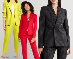 Yes, yoga pants should be tight but not as tight as leggings. How To Wear A Pantsuit When You Re Over 40 Fountainof30 Com